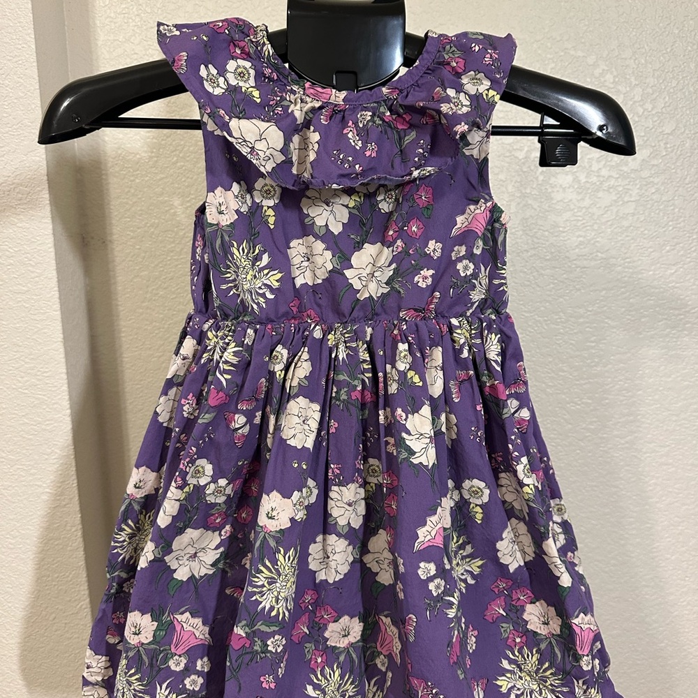Tea Collection Girls Hi-Lo Ruffle Dress size 6